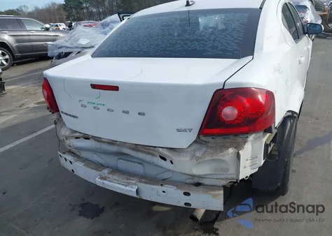 2013 Dodge Avenger Sxt from USA, damaged, VIN 1C3CDZCB3DN663045